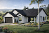 Danforth Smart Narrow Lot Home Plan with Great Room 
