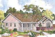 Modern Cottage House Plan with Country-Victorian Flavor 