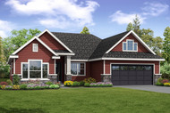 Barrington House Plan has Handsome Country-Style Exterior 