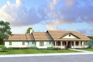 New Country Clarkdale House Plan Has Welcoming Front Porch 