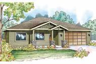 Craftsman Dogwood Home Plan Features Large Gathering Space 