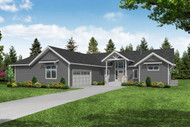 Cozy Craftsman House Plan Wasilla Ideal for Corner Lot 