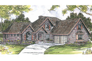 European Marcellus House Plan is Handsome and Versatile 