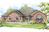 3 Bedroom European Style House Plan: Winterberry 