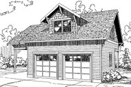 New Garage Plan with Living Space 