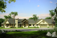 Beautiful New Lodge Style House Plan - The Petaluma 