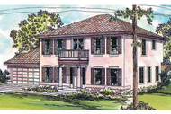 Classic Facade - Traditional Family Floor Plan 