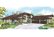 A Dramatic Welcome to the Mediterranean Style Pasadena House Plan 