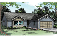 A Compact and Economical Ranch House Plan  