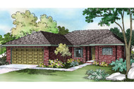 Open, Efficient, Adaptable, Ranch-style Lamar House Plan 