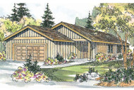 Ranch House Plan - Greer 30-484 - Front Exterior 