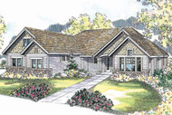 Craftsman House Plan - Palmer 30-416 - Front Exterior 