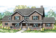 Country House Plan - Ambrosia 30-752 - Front Exterior 