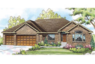 Southern House Plan - Lupine 30-747 - Front Exterior 