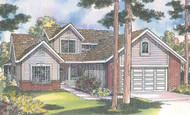 Traditional House Plan - Jasper 30-141 - Front Exterior 