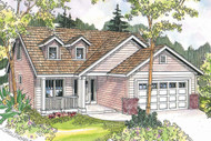 Country House Plan - Chatham 30-623 - Front Exterior 