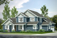 Country House Plan - Rivercrest 31-029 - Front Exterior 