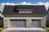 Traditional House Plan - Garage 20-607 - Front Exterior 