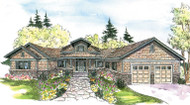 Craftsman House Plan - Heartcrest 10-526 - Front Exterior 