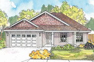 Country House Plan - Olmstead 30-548 - Front Exterior 