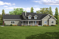 Country House Plan - Hayden 30-981 - Front Exterior 