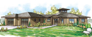 Mediterranean House Plan - Flora Vista 10-546 - Front Exterior 