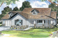 Country House Plan - Binghamton 10-259 - Front Exterior 