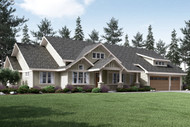 Craftsman House Plan - Westheart 10-630 - Front Exterior 