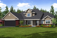 Traditional House Plan - Chivington 30-260 - Front Exterior 