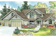 Cottage House Plan - Briarwood 30-690 - Front Exterior 