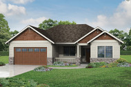 Cottage House Plan - Northfield 30-972 - Front Exterior 