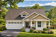 Craftsman House Plan - Bergstrom 30-206 - Front Exterior 