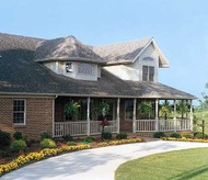 Country House Plan - Auburn 10-046 - Front Exterior 
