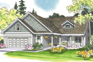 Country House Plan - Bryson 30-204 - Front Exterior 
