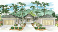 Southwest House Plan - Sonora 10-533 - Front Exterior 