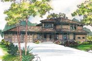 Craftsman House Plan - Bowman 30-315 - Front Exterior 