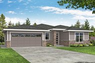 Modern House Plan - Aspen Creek 31-198 - Front Exterior 