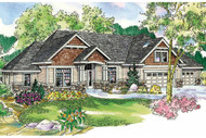 Ranch House Plan - Heartington 10-550 - Front Exterior 