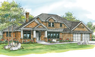 Southern House Plan - Ainsworth 10-355 - Front Exterior 