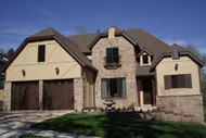 European House Plan - Wedgewood 30-629 - Front Exterior 