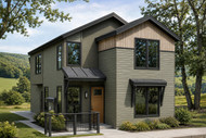 Modern House Plan - Merino 30-953 - Front Exterior 