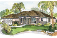 Mediterranean House Plan - Royston 30-398 - Front Exterior 