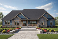 Spacious Ranch Home Designed for Corner Lots 