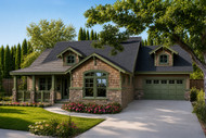 Spacious Ranch House Plans Like the River Glen Continue to Trend in 