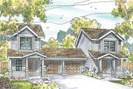 Elegant Duplex with Classic Craftsman Curb Appeal 
