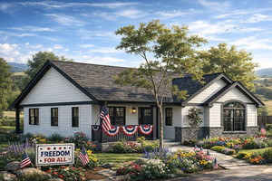 Small 3 Bedroom Cottage House Plan Designed for Modern Living