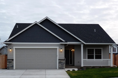 Cottage House Plan - Redrock - Front Exterior 