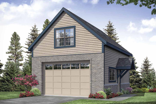 Classic House Plan - - Front Exterior 