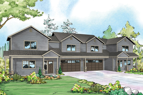 Country House Plan - Warrendale - Front Exterior 