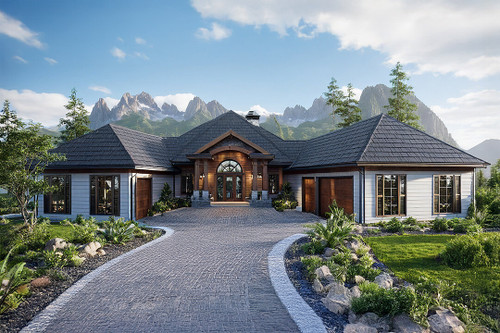 Southern House Plan - Myersdale - Front Exterior 